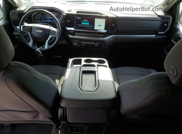 1GCPDKEKXRZ267468 2024 CHEVROLET SILVERADO Silver ხელსაწყოთა პანელის ხედი