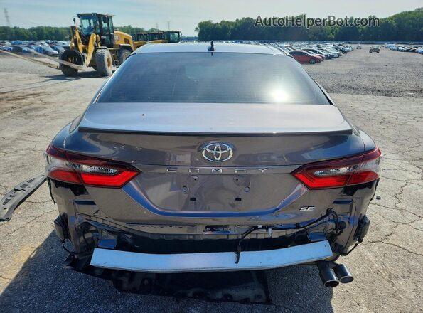 4T1T11AK4NU625996 2022 TOYOTA CAMRY Gray წინა სალონის ხედი