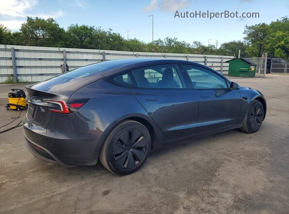 5YJ3E1EA7RF849613 2024 TESLA MODEL 3 Серый Передняя правая четверть