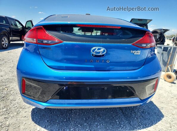 KMHC65LC2HU023746 2017 HYUNDAI IONIQ Blue Սալոնի դիմացի տեսք