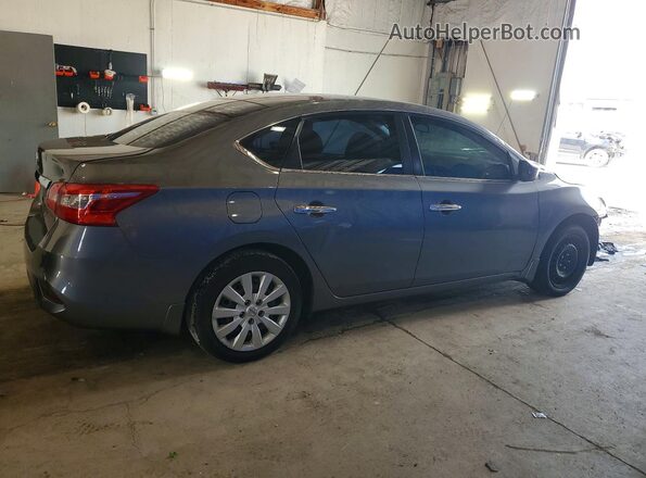 3N1AB7AP9HY382908 2017 NISSAN SENTRA Gray Передня права чверть