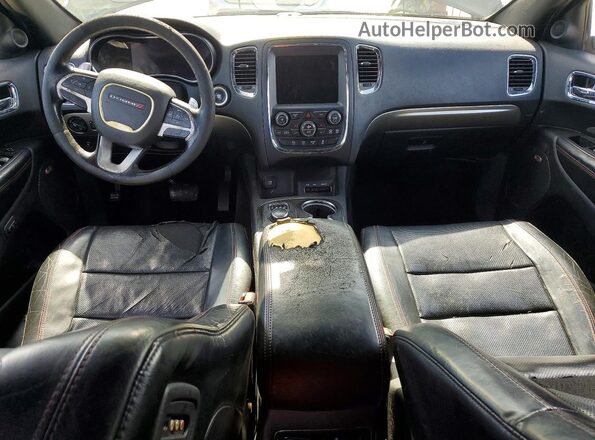 1C4SDHCT7GC440663 2016 DODGE DURANGO Черный Вид щитка приборов