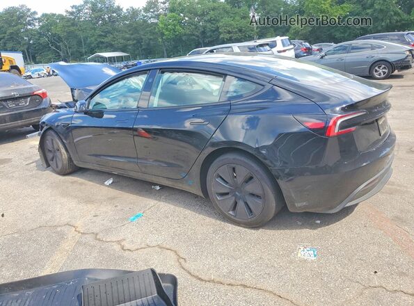 5YJ3E1EB5RF735425 2024 TESLA MODEL Черный Задняя правая четверть
