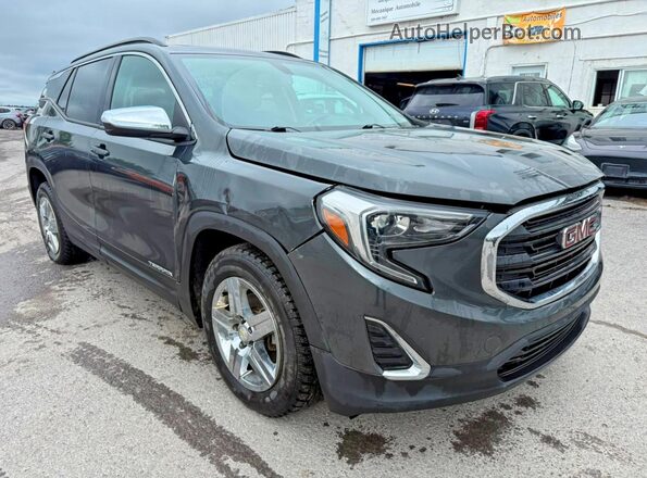 3GKALMEV1KL163435 2019 GMC TERRAIN Charcoal Tył lewy