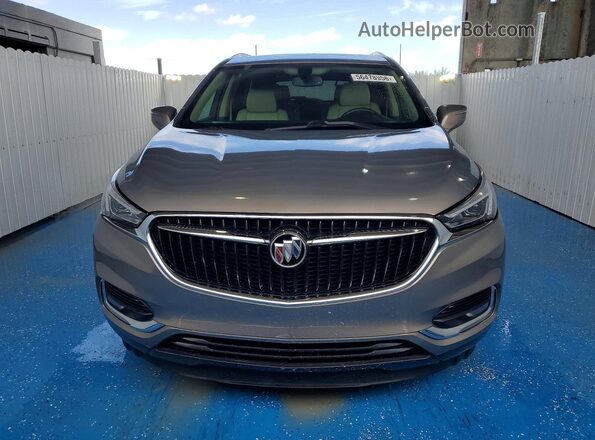 5GAERBKWXJJ202155 2018 BUICK ENCLAVE Gray 