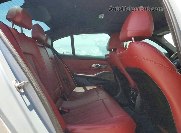 3MW59FT08S8F83742 2025 BMW M3 Gray უკანა სავარძლების ხედი