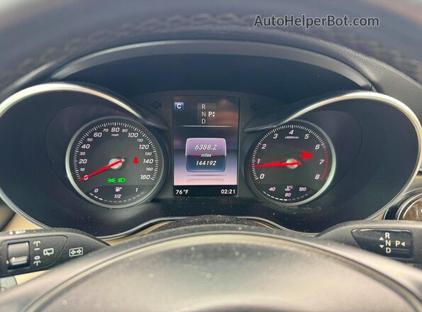 WDC0G4JB0HF134965 2017 MERCEDES-BENZ GLC-CLASS Gray Առջևի վահանակի տեսք