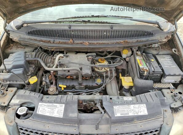 2B8GP44341R204941 2001 DODGE GRAND Black Շարժիչի բաժամունքի տեսք