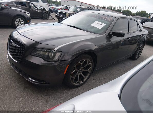 2C3CCAAG2JH275294 2018 CHRYSLER 300 Gray Vista tres cuartos delantera izquierda