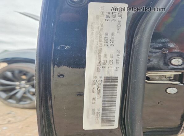 2C3CCAAG3KH601573 2019 CHRYSLER 300 Black VIN կոդի պիտակի տեսք