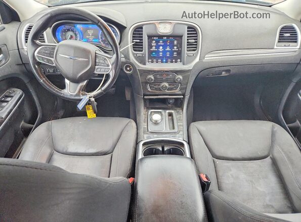 2C3CCAAG3KH601573 2019 CHRYSLER 300 Black Առջևի վահանակի տեսք
