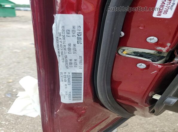 2C3CCAAG4KH601730 2019 CHRYSLER 300 Red ძრავის განყოფილების ხედი