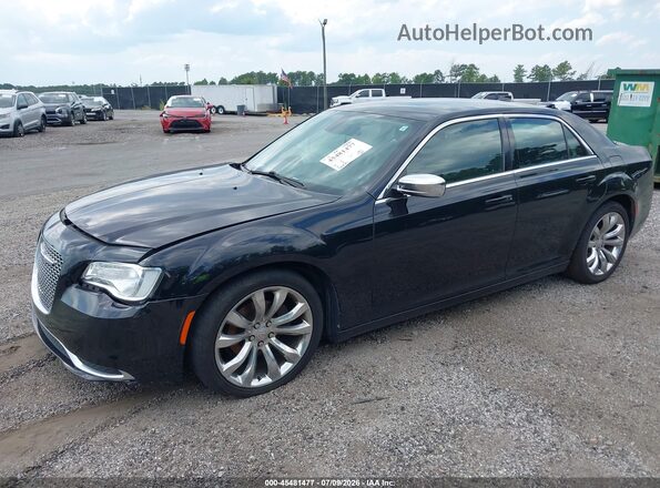 2C3CCAAG4KH612324 2019 CHRYSLER 300 Black წინა მარცხენა ხედი სამი მეოთხედიდან