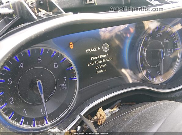 2C3CCAAG5GH343693 2016 CHRYSLER 300 Black Vista de los asientos traseros