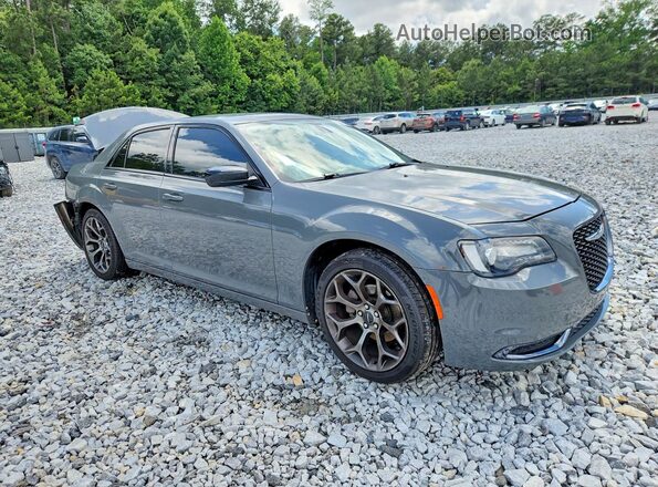 2C3CCAAG5JH283454 2018 CHRYSLER 300 Gray Front right