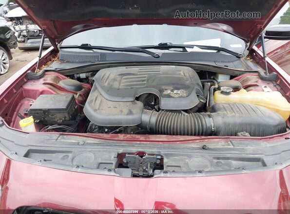 2C3CCAAG5KH612266 2019 CHRYSLER 300 Maroon უკანა ხედი