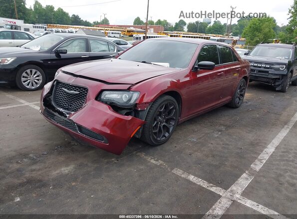 2C3CCAAG5KH612266 2019 CHRYSLER 300 Maroon წინა მარცხენა ხედი სამი მეოთხედიდან