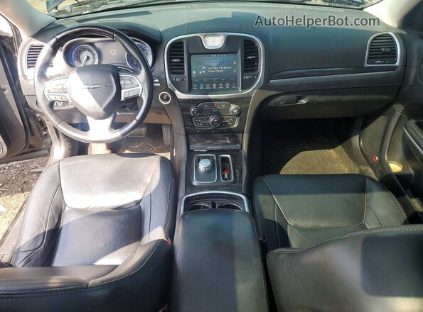 2C3CCAAG6GH207850 2016 CHRYSLER 300 Black Vista del salpicadero