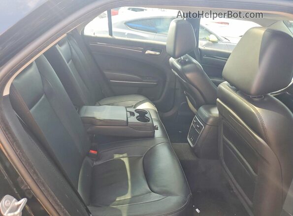 2C3CCAAG6GH207850 2016 CHRYSLER 300 Black Vista de los asientos traseros