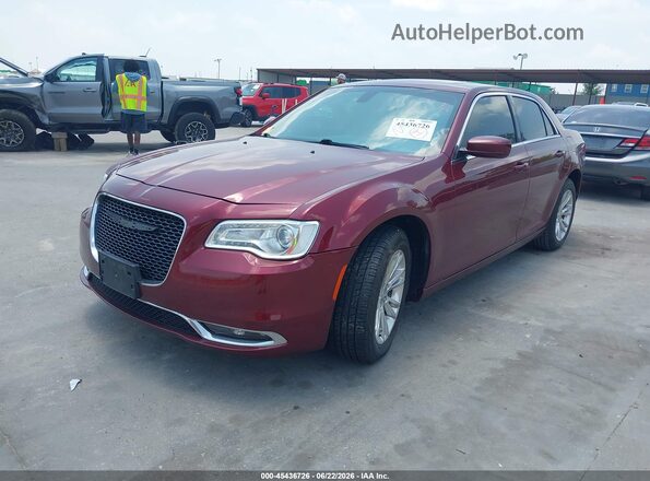 2C3CCAAG7JH130171 2018 CHRYSLER 300 Burgundy Front left