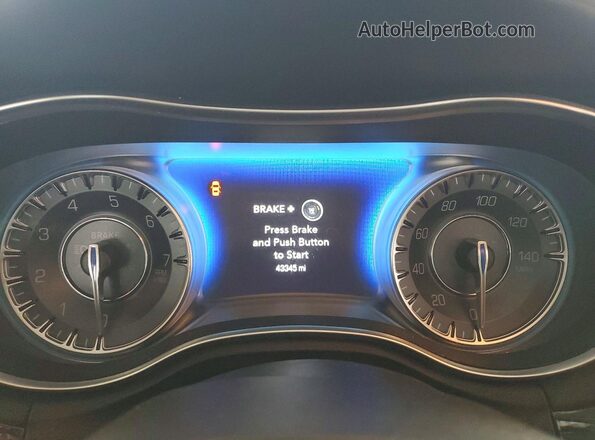 2C3CCAAG8PH664952 2023 CHRYSLER 300 Gray Instrument cluster view