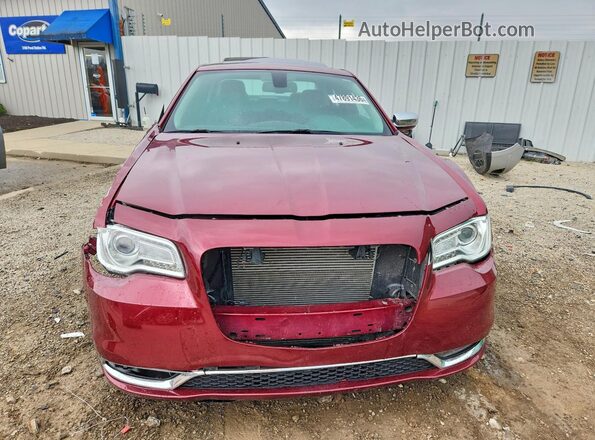 2C3CCAAGXJH201623 2018 CHRYSLER 300 Burgundy Vista frontal