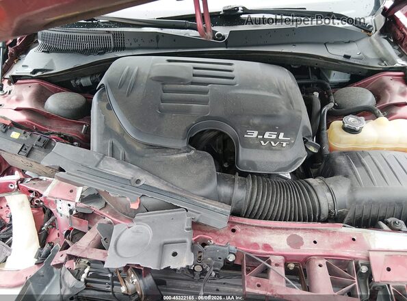 2C3CCAAGXJH250093 2018 CHRYSLER 300 Темно-бордовый Вид сзади