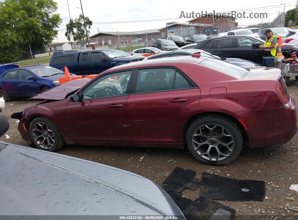 2C3CCAAGXJH250093 2018 CHRYSLER 300 Темно-бордовый Панорамный вид салона 360°