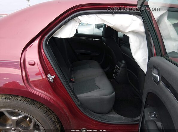 2C3CCAAGXJH250093 2018 CHRYSLER 300 Темно-бордовый Вид наклейки с VIN-кодом