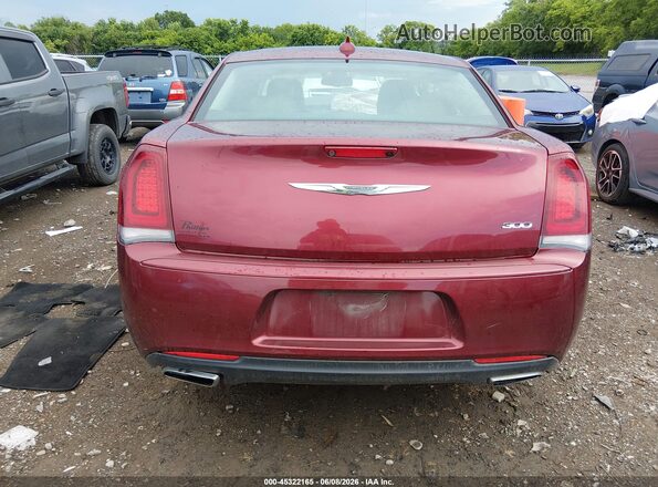 2C3CCAAGXJH250093 2018 CHRYSLER 300 Темно-бордовый 