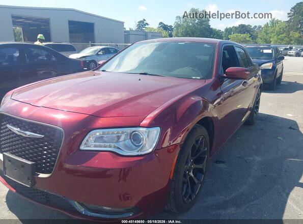 2C3CCABG1KH682717 2019 CHRYSLER 300 Burgundy Դիմացի տեսք