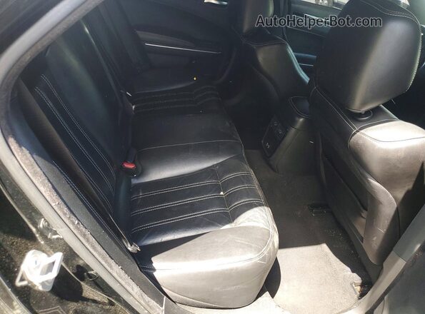 2C3CCABG2MH523921 2021 CHRYSLER 300 Black Rear seats view