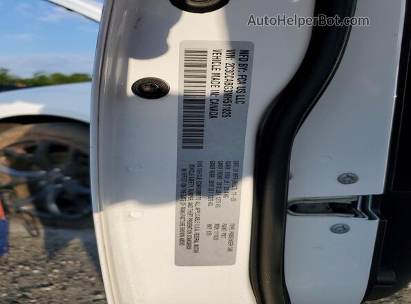 2C3CCABG3MH511826 2021 CHRYSLER 300 White Շարժիչի բաժամունքի տեսք