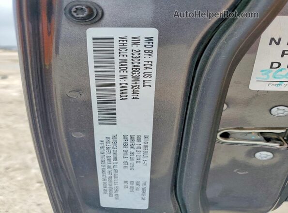 2C3CCABG3MH634414 2021 CHRYSLER 300 Gray 