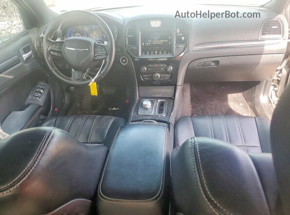 2C3CCABG7GH329065 2016 CHRYSLER 300 Black Առջևի վահանակի տեսք