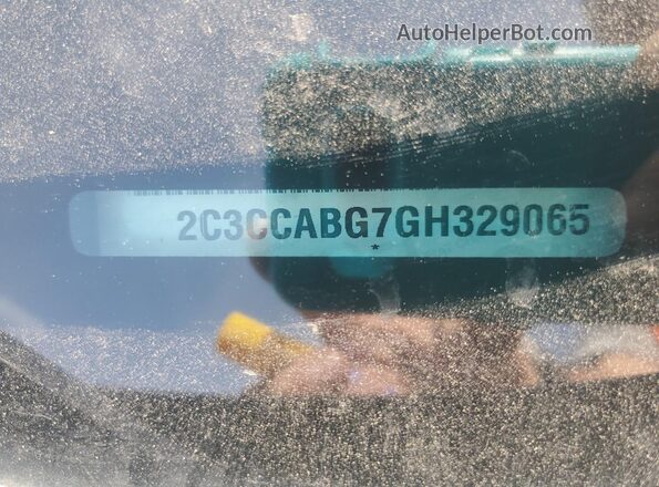 2C3CCABG7GH329065 2016 CHRYSLER 300 Black Շարժիչի բաժամունքի տեսք