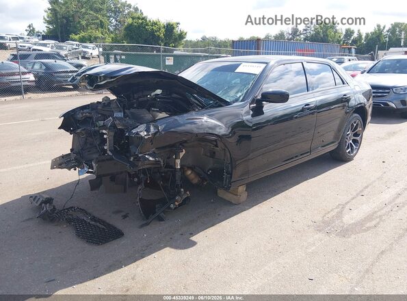 2C3CCABG7JH201593 2018 CHRYSLER 300 Черный Передняя левая четверть