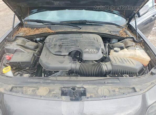 2C3CCABG7MH537068 2021 CHRYSLER 300 Charcoal უკანა სალონის ხედი