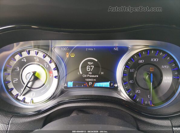 2C3CCABG8GH106260 2016 CHRYSLER 300 Gray Widok tylnych siedzeń