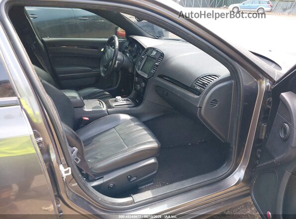 2C3CCABG8GH310895 2016 CHRYSLER 300 Синий Вид салона спереди