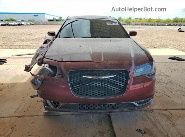 2C3CCABG8JH140996 2018 CHRYSLER 300 Burgundy Front view