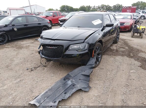 2C3CCABG8MH554459 2021 CHRYSLER 300 Black Front left