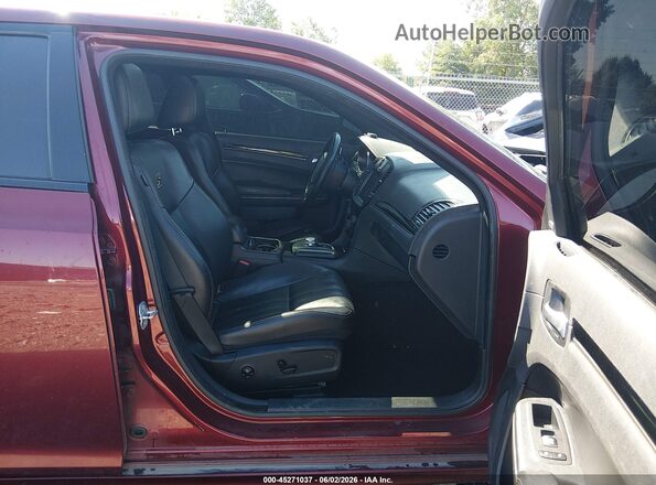 2C3CCABG9LH142615 2020 CHRYSLER 300 Maroon Вид салону спереду