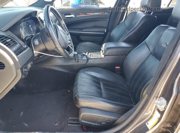 2C3CCABGXJH253929 2018 CHRYSLER 300 Gray Widok wnętrza z przodu