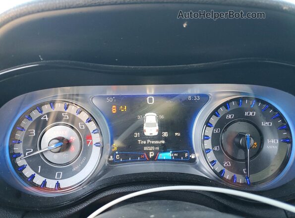 2C3CCABGXJH253929 2018 CHRYSLER 300 Gray Widok zestawu wskaźników