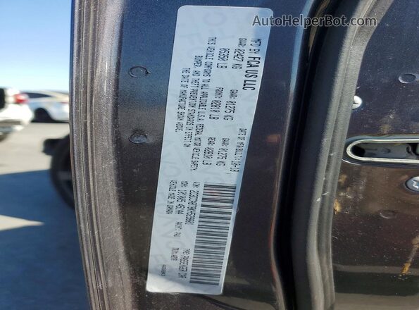2C3CCABT8KH529801 2019 CHRYSLER 300 Charcoal VIN կոդի պիտակի տեսք