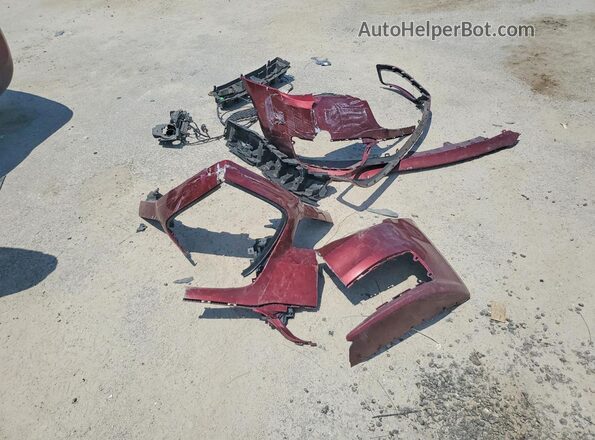 2C3CCABTXKH580314 2019 CHRYSLER 300 Maroon ძრავის განყოფილების ხედი