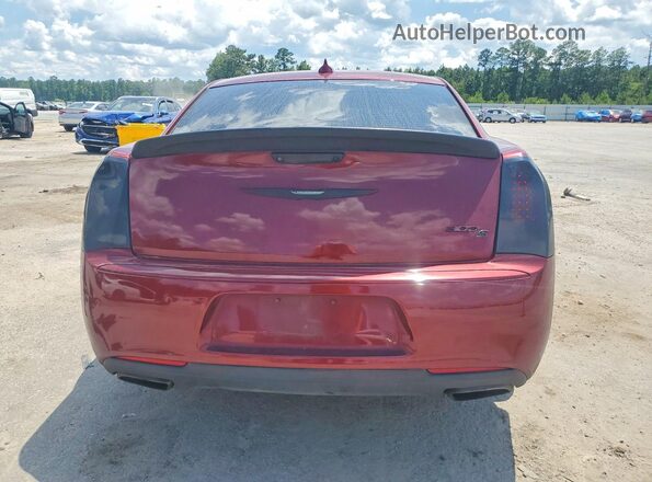 2C3CCABTXKH580314 2019 CHRYSLER 300 Maroon უკანა ხედი