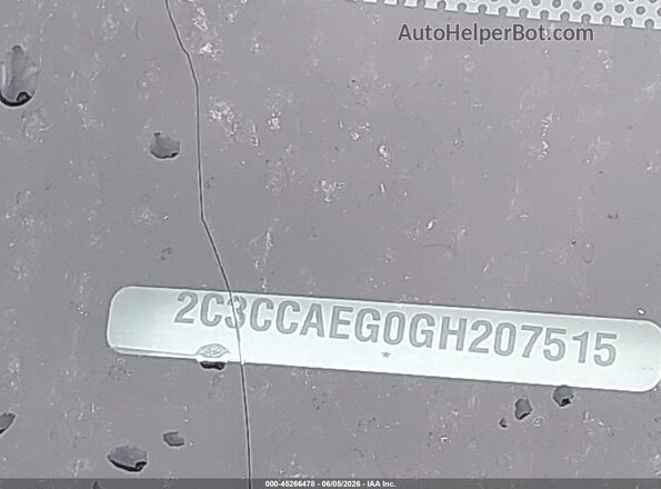 2C3CCAEG0GH207515 2016 CHRYSLER 300 Gray 