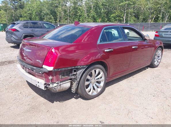 2C3CCAEG0HH582368 2017 CHRYSLER 300 Красный Задняя правая четверть